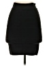 BCBGMAXAZRIA Solid Black Casual Skirt Size S - photo 2