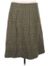 CAbi Tweed Brown Wool Skirt Size 8 - photo 1