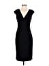New Directions Solid Black Cocktail Dress Size 6 - photo 1