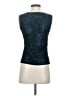 Connected Apparel Teal Sleeveless Top Size S - photo 2