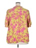 Easel 100% Rayon Pink 3/4 Sleeve Blouse Size 2X - photo 2