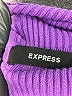 Express 100% Cotton Purple Sweater Vest Size S - photo 7