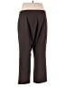 Roz & Ali Solid Brown Active Pants Size 16 - photo 2