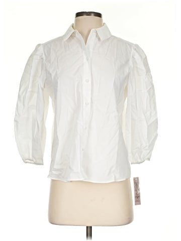 NANETTE Nanette Lepore 3/4 Sleeve Button-Down Shirt (view 1)