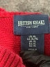 British Khaki Burgundy Pullover Sweater Size XL - photo 7
