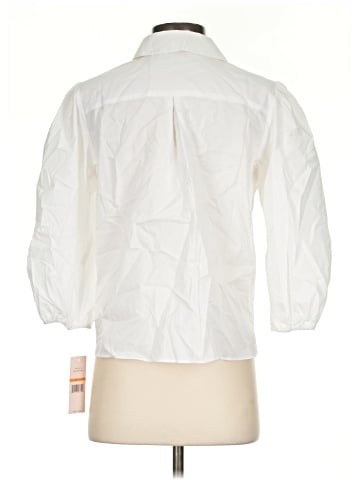 NANETTE Nanette Lepore 3/4 Sleeve Button-Down Shirt (view 2)