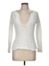 Ann Taylor LOFT 100% Cotton White Pullover Sweater Size Med Petite - photo 1