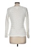 Ann Taylor LOFT 100% Cotton White Pullover Sweater Size Med Petite - photo 2