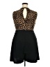 Torrid Animal Print Black Romper Size 2X Plus (2) - photo 2