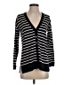 Talbots Stripes Black Cardigan Size P (petite) - photo 1