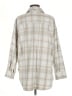 H&M Plaid Gray Long Sleeve Blouse Size M - photo 2