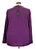 DG^2 by Diane Gilman Purple Pullover Sweater Size 2X - photo 2