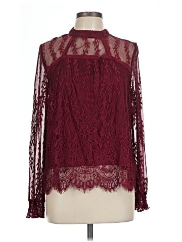 Xhilaration Long Sleeve Blouse (view 1)