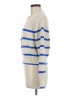 Gap 100% Cotton Stripes Ivory Pullover Sweater Size M - photo 5