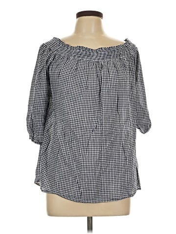 Old Navy 3/4 Sleeve Blouse (view 1)
