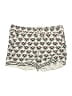 Ann Taylor LOFT Print Ivory Shorts Size M - photo 1