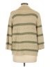 MADE IN ITALY Stripes Tan Pullover Sweater Size L - photo 2