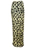 Venus Animal Print Green Casual Skirt Size XS - photo 2