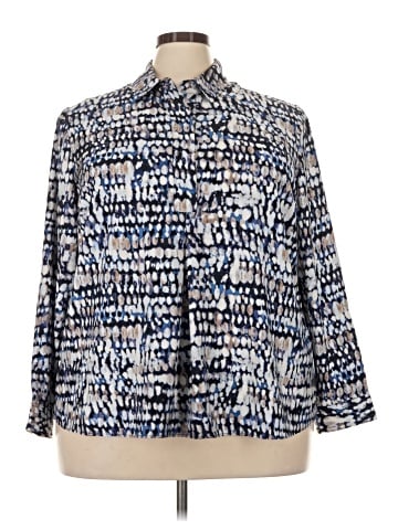 Nic + Zoe 3/4 Sleeve Blouse (view 1)