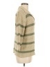 MADE IN ITALY Stripes Tan Pullover Sweater Size L - photo 4