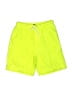 Lands' End 100% Polyester Solid Yellow Athletic Shorts Size S - photo 1