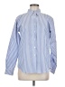 Lands' End Stripes Blue Long Sleeve Button-Down Shirt Size 6 - photo 1