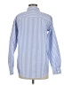 Lands' End Stripes Blue Long Sleeve Button-Down Shirt Size 6 - photo 2