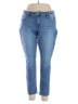 Vigoss Solid Blue Jeans Size 16 - photo 1