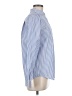 Lands' End Stripes Blue Long Sleeve Button-Down Shirt Size 6 - photo 4