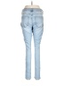 Express Jeans Solid Blue Jeans Size 10 - photo 2