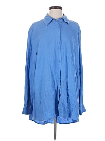 WeWoreWhat Long Sleeve Button-Down Shirt (view 1)