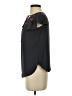 Ann Taylor LOFT 100% Polyester Black Short Sleeve Blouse Size XS - photo 5