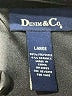 Denim & Co Solid Black Long Sleeve Button-Down Shirt Size L - photo 7