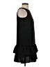 Ann Taylor LOFT 100% Polyester Solid Black Casual Dress Size 0 - photo 4