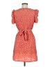 Final Touch 100% Polyester Polka Dots Orange Casual Dress Size M - photo 2
