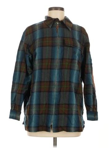 Lauren by Ralph Lauren Long Sleeve Button-Down Shirt (view 1)