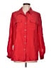 Chaus Red Long Sleeve Button-Down Shirt Size 12 - photo 1