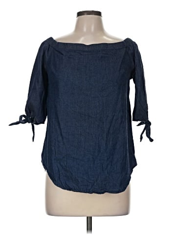 Faded Glory 3/4 Sleeve Blouse (view 1)