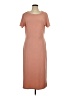 Liz Claiborne Solid Tan Casual Dress Size L - photo 1