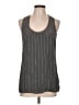 Twenty One 100% Silk Gray Sleeveless Silk Top Size L - photo 1