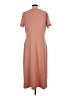 Liz Claiborne Solid Tan Casual Dress Size L - photo 2