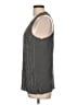 Twenty One 100% Silk Gray Sleeveless Silk Top Size L - photo 5