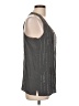Twenty One 100% Silk Gray Sleeveless Silk Top Size L - photo 4