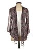 JM Collection 100% Polyester Pink Kimono Size L - photo 1