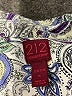 212 Collection Paisley Purple 3/4 Sleeve Button-Down Shirt Size M - photo 7