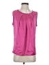 St. John Pink Sleeveless Blouse Size 4 - photo 1