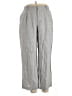 MNG Chevron-herringbone Gray Linen Pants Size M - photo 1