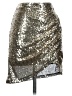 Charlotte Russe 100% Polyester Metallic Silver Formal Skirt Size XS - photo 1