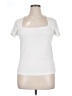 Old Navy White Short Sleeve Top Size XL (tall) - photo 1
