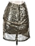 Charlotte Russe 100% Polyester Metallic Silver Formal Skirt Size XS - photo 2